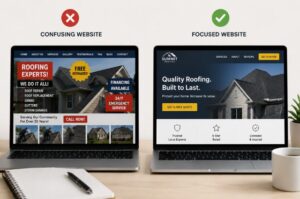 Website Landing Page Comparison